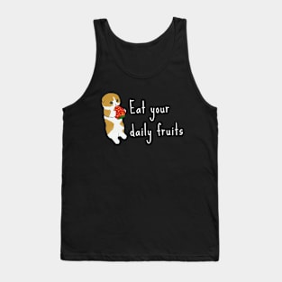 Cute cat with fruit Tank Top